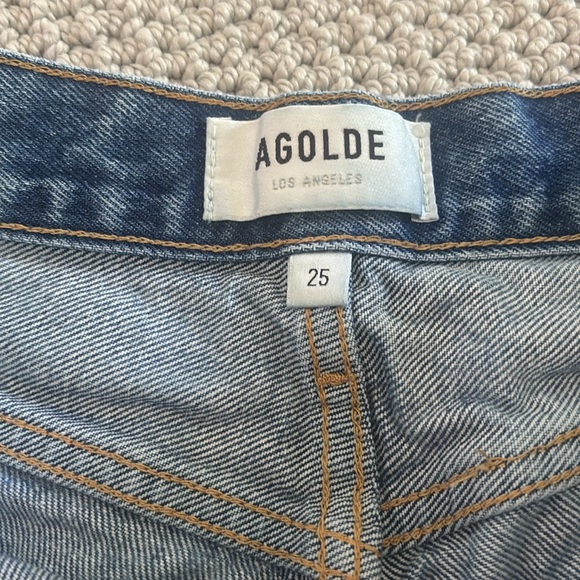 Agolde Dee High Rise Short - Picture 3 of 5